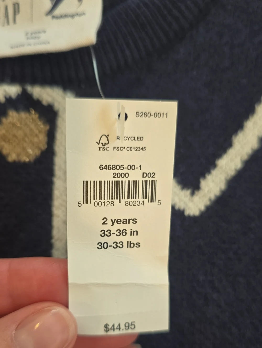 GAP new tags